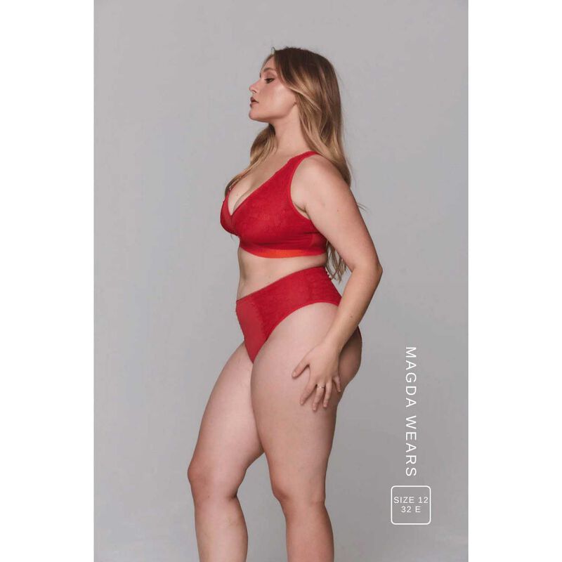 Lemonade Dolls Synergy Fuller Cup Bra - Goji Berry & Orange image number 2